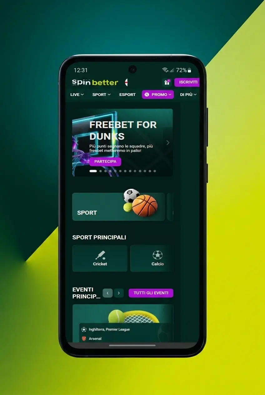 Installazione app SpinBetter APK su Android